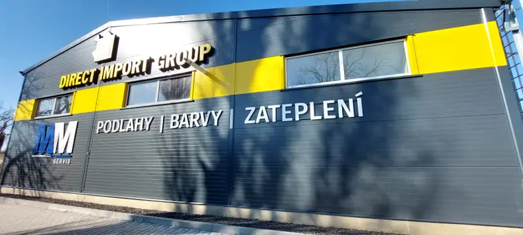 3D nápis a světelná reklama — realizace Reklama Klapka, Česká Lípa