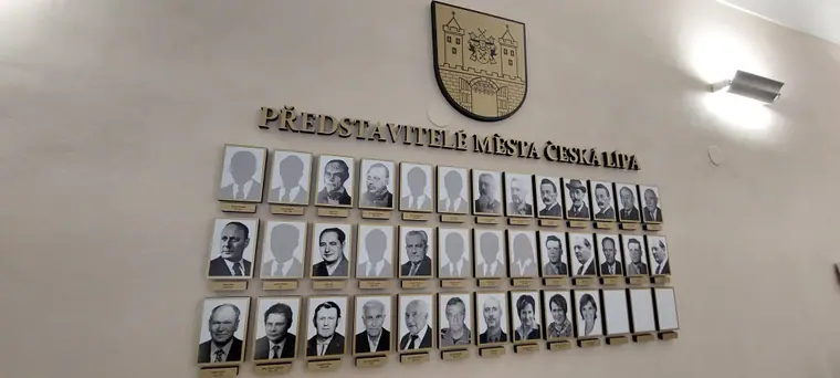 Informační a orientační systém — realizace Reklama Klapka, Česká Lípa